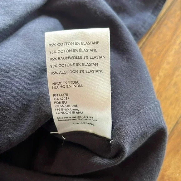 NWOT Free People big bow black cotton shirt - Picture 8 of 8